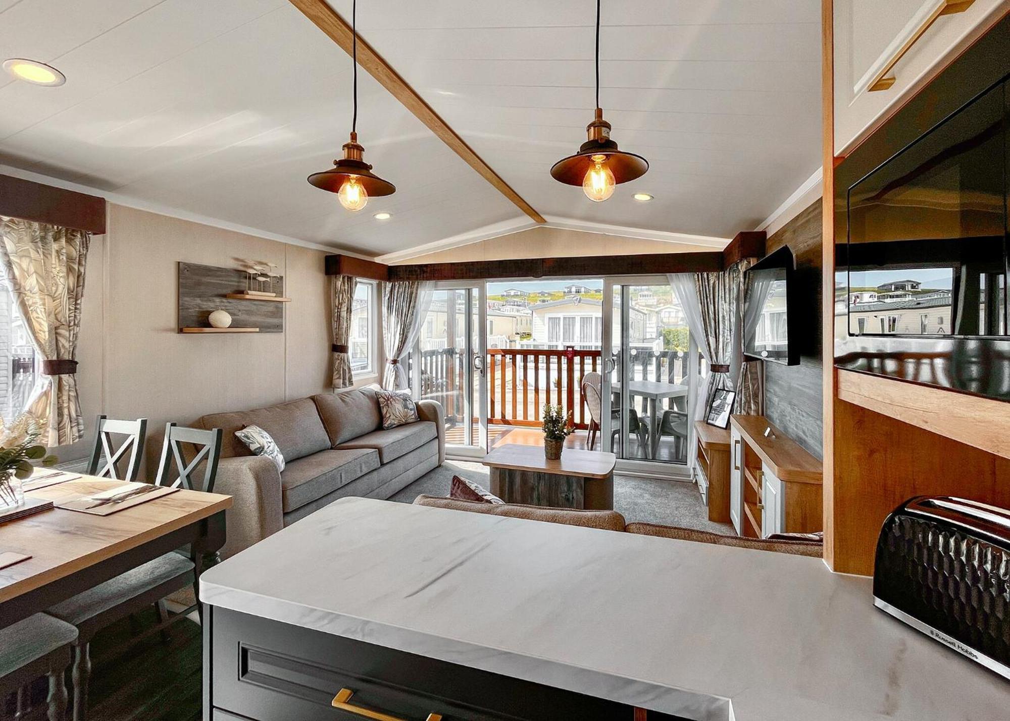 Aber Bay Holiday Park Aberystwyth Bagian luar foto
